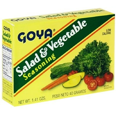 Goya Salad & Vegetable Seasoning 1.41 Oz (Best Seasoning For Vegetables)