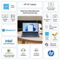 thumbnail image 2 of HP 14 inch HD Windows Laptop Intel Processor N150 4GB 128GB UFS Waterfall Blue, 2 of 18