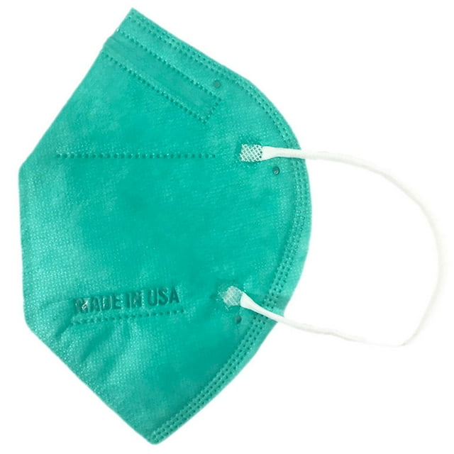 5 Layer Protection Breathable Face Mask (Mint Green) Made in USA