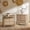 natural, variant on Tina's Home Farmhouse Acorn Soild wood End Table with Charging Station, 3 Drawer Side Table with Pull-Out Tray for Living Room, Small Spaces