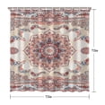 thumbnail image 5 of Waterproof Bohemian Shower Curtain 72x72 Inch Boho Style Polyester Unique Shower Curtain for Bathroom Hotel Home Decor with 12 Plastic Hooks, 5 of 5