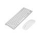 thumbnail image 1 of Combinacia de Teclado y Ratón, Diseño Ergonímico Silencioso, Plug and Play de 2,4 GHz, Compatible Con ios/OS X/, material ABS para Juegos, Música, Control de Películas, 1 of 7
