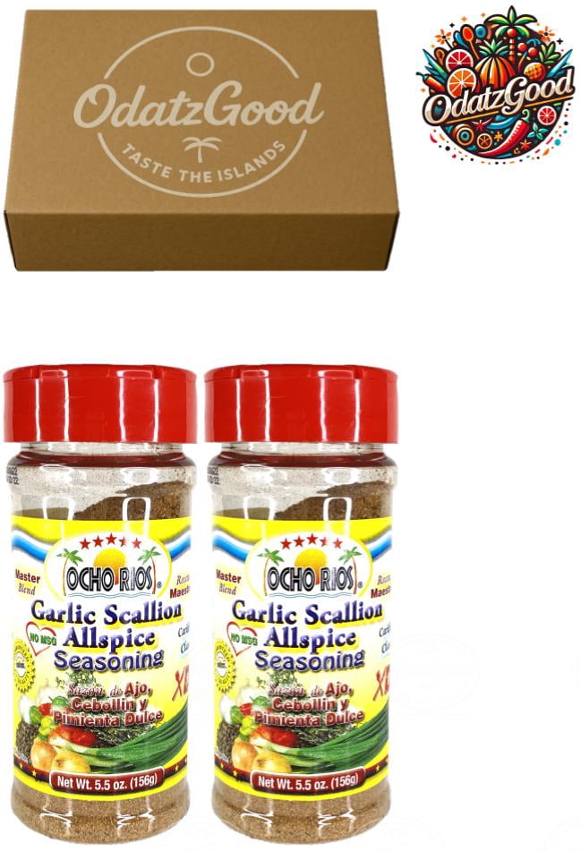 Ocho Rios Garlic Scallion Allspice 5.5oz (170g) 2-Pack – Curated & Packaged by ODatzGood
