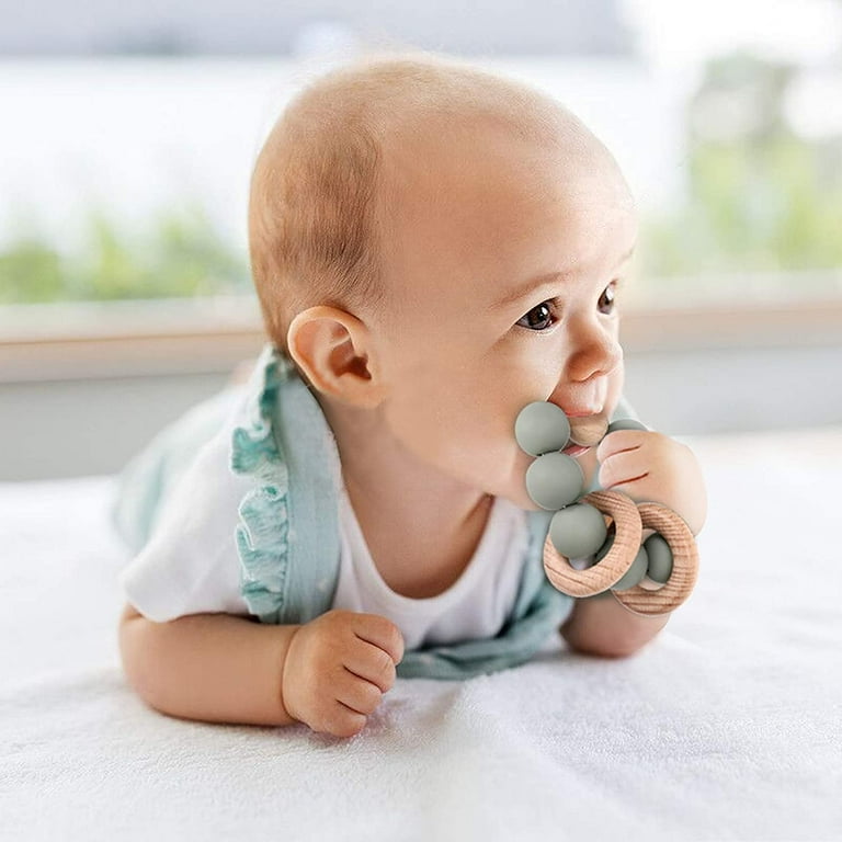 Organic baby teether sales