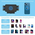 thumbnail image 3 of Wireless Charger Mount for Car Air Vent & Dashboard Stand for Galaxy Z Fold 3/2/1/13 Pro Max for IPhone 8/X/11/12 Series Cell Phone Automobile Charger Stable 15W Qi Car Phone Holder, 3 of 10