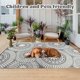 thumbnail image 2 of Alfombra exterior Ilead, 183 x 274 cm, reversible, impermeable, gris, 2 of 9