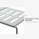 thumbnail image 3 of Estante de almacenamiento de cocina expandible, estantes apilables para despensa, estante de armario de cocina, organizador de almacenamiento de armario, ahorrador de espacio para vajilla y, 3 of 6