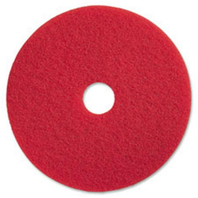 Tapis de Sol à Polir Rouge, Rouge - 5 par Carton - 16 Po