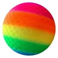 thumbnail image 1 of 8.5 Inch Gradient Rainbow Playground Ball Exercise Garden Household Yards for Kids Soft PVC Bouncy Kick Ball for Backyard Park and Beach Outdoor Fun Type5, 1 of 9