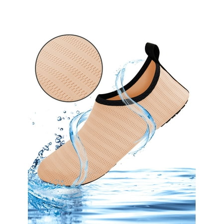 

Men & Women Barefoot Shoes Skin Water Shoes Beach Shoes Sports Shoes Aqua Beach Socks Yoga Exercise Pool Swim Slip On Surf