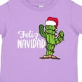 thumbnail image 4 of Inktastic Feliz Navidad Christmas Cactus in Santa Hat Boys or Girls Toddler T-Shirt, 4 of 5