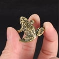 thumbnail image 6 of YIEMEEN Brass Frogs Statue Animal Figurines Frogs Decorative Objects Home Decorations, 6 of 11