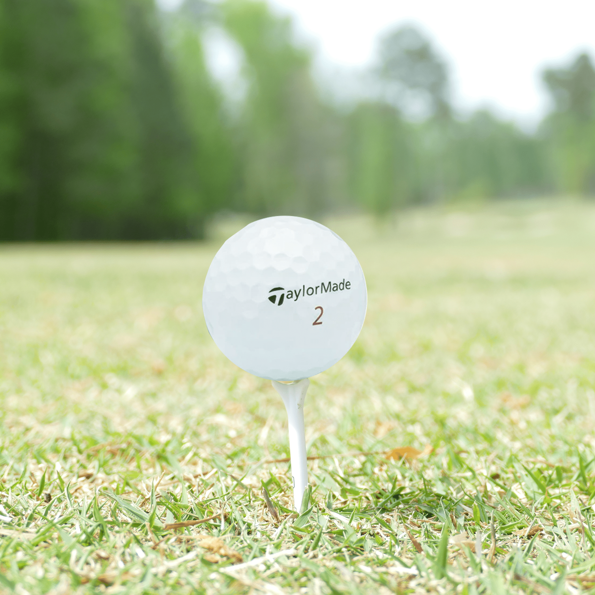Golf Ball Nut – Recycled Golf Balls for Taylormade TP5X – 5A Mint Quality – 24-Pack, White