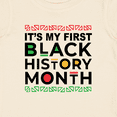 thumbnail image 4 of Inktastic Its My First Black History Month Boys or Girls Baby T-Shirt, 4 of 5