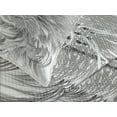 thumbnail image 4 of Ambesonne Animal Quilted Bedspread Set 3 Pcs, Cat Portrait Kitten, King Size, Grey White, 4 of 5