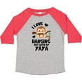 thumbnail image 3 of Inktastic Monkey I Love Hanging out with My Yaya Boys or Girls Toddler T-Shirt, 3 of 5