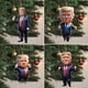 thumbnail image 3 of Adornos navideños de Donald 2024, adornos colgantes para árboles de Navidad en 2D Make America Great Again 2024, adorno de lucha patriótica de Donald, colgante para automóvil para seguidores de Do, 3 of 7