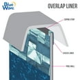 thumbnail image 2 of Blue Wave Emerald Coast 15x30-ft Oval Standard Gauge Overlap Liner - 48/54-in, 2 of 5