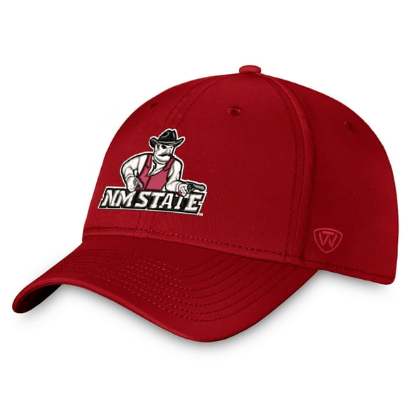 Men's Top of the World Crimson New Mexico State Aggies Reflex Flex Hat