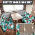 thumbnail image 2 of Uorisanigo RV Dinette Cushion Covers Stretch Camper Cushion Slipcover Replacement Hawaiian Hibiscus Flowers Sofa Chair Furniture Protector for RV Camper Camping Accessories, 2 of 7