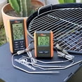 thumbnail image 2 of BBQ Dragon Wireless Digital Meat Thermometer, Instant Read Food Thermometer for Cooking, - Oven Safe Kitchen with 4 Probes, Meat thermometers for Smokers., 2 of 4