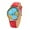 Red, variant on Watches For Women Fashion Watch Luxury Aircraft Rotation Pointer Quartz Watch Jean Fabric Leather Strap Wristwatch Female Clock Dress Gift