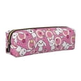 thumbnail image 1 of Balery Cute Rabbit Estuche de Lápices de Cuero Impreso, Estuche para Suministros de Arte, Estuche de Lápices con Cremallera, Estuche de Almacenamiento de Papelería, 1 of 7