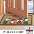 thumbnail image 2 of Vintage Cute Gnome Pattern Kitchen Mat Christmas Door Mat Indoor Thanksgiving Floor Mat Kitchen Mat Non Slip Scratch Absorbent Snow Kitchen Mat Door Mat 30" X 17", 2 of 6