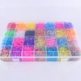 thumbnail image 2 of 1000 Pcs Élastiques à Cheveux Jetables Mode pour Queue de Cheval Tresses, 2 of 10