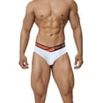 thumbnail image 4 of Men's sports low-waist briefs hip-lifting Modal comfortable underwear-orange/black/white, 4 of 10