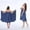 Blue, variant on Women’s Adjustable Wearable Bath Towel Wrap with Pockets and Secure Fit — Versatile Lounge, Beach Cover-Up, and Spa Robe for Comfortable All-Day Wear(Brown)