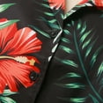 thumbnail image 6 of Women's Dressy Business Shirts Short Sleeve Collared Floral Print Casual Fashion Spring Tops Work Button Down Blouses, 6 of 6