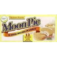 thumbnail image 3 of MoonPie Double Decker Banana Marshmallow Sandwiches, 33 oz, 12 Count – A Sweet, Indulgent Snack Cake with Double Layers of Banana Marshmallow, 3 of 5