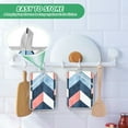 thumbnail image 4 of Yayeee Pot Holders Kitchen Heat Resistant with Pocket 7"x9.8" Cotton Oven Cooking Hot Pads, Blue Geometric, 4 of 7