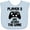 AE-Light Blue, variant on Inktastic Player 3 Has Joined the Game Boys or Girls Baby Bib