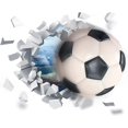 thumbnail image 1 of Football Wall Decals, 3D Wall Sticker for Boys Room, Vinyl Football Poster Decoration for Baby Ro, 1 of 5
