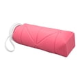 thumbnail image 4 of Botella de agua plegable de 600 ml, botella de agua de viaje ligera a prueba de fugas de silicona de grado alimenticio para gimnasio, deportes de acampada, color rosa, 4 of 12