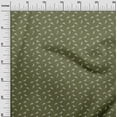 thumbnail image 3 of oneOone Cotton Jersey Olive Green Fabric Bird Craft Projects Decor Fabric Printed By The Yard 58 Inch Wide, 3 of 5