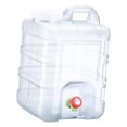 thumbnail image 4 of Contenedor de agua para acampar, portador de agua con grifo, barril de agua, jarra de agua, tanque de almacenamiento de agua con tapa de rosca para, 4 of 8