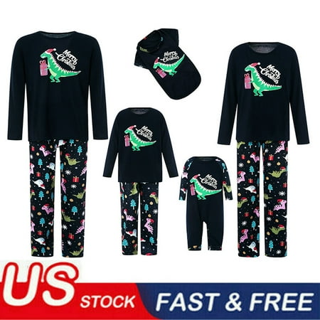 

ZIYIXIN Christmas Pajamas for Family Matching Family Christmas Pajamas Sets Xmas Pjs Sleepwear