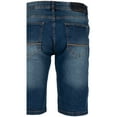 thumbnail image 4 of CULTURA Men's Cultura Stretch Denim Shorts, Med Blue, 40, 4 of 6