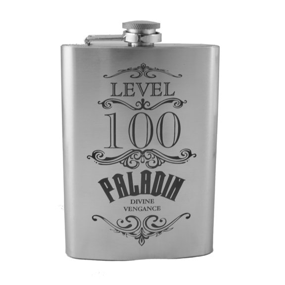 8oz wow level 100 paladin flask L1