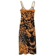 thumbnail image 5 of Tiger Animal Graffiti Design Sleeveless Dress Woman Fashion Long Dresses Women's Summer Suit Dress 2025, 5 of 7