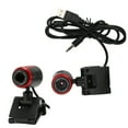thumbnail image 1 of USB2.0 Web Camera with MIC HD, 360 Degree Rotation for Computer PC Laptop, High Definition Resolution, Auto Focus, Supports All Video Conferencing Softwares, for Skype / MSN, 1 of 7