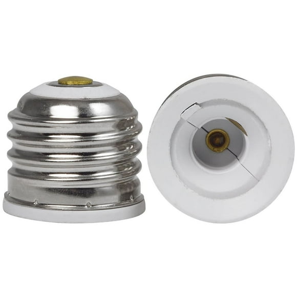 (E26/E27 to E11) - Adaptateur Convertisseur de Prise Standard E26/E27 Moyen à Vis vers Mini Candélabre E11 (Lot de 10)