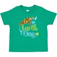 thumbnail image 3 of Inktastic Earth Day Sea Turtle and Hearts Boys or Girls Baby T-Shirt, 3 of 5