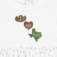 thumbnail image 4 of Inktastic I Love Texas Girls Baby Dress, 4 of 5