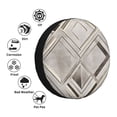 thumbnail image 5 of Multi-Size Car Tire Dust Cover Sunscreen, Corrosion, Dust And Water Keep Spare Tires Clean Lightslategray Geometric Lines_1 17 Inch, 5 of 8