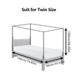 Bed net single bed dormitory upper and lower bunk dormitory corner post