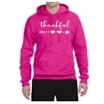 thumbnail image 2 of Cute Positive Christian Spirit Thankful Inspirational/Christian Unisex Graphic Hoodie Sweatshirt, Fuschia, Large, 2 of 3
